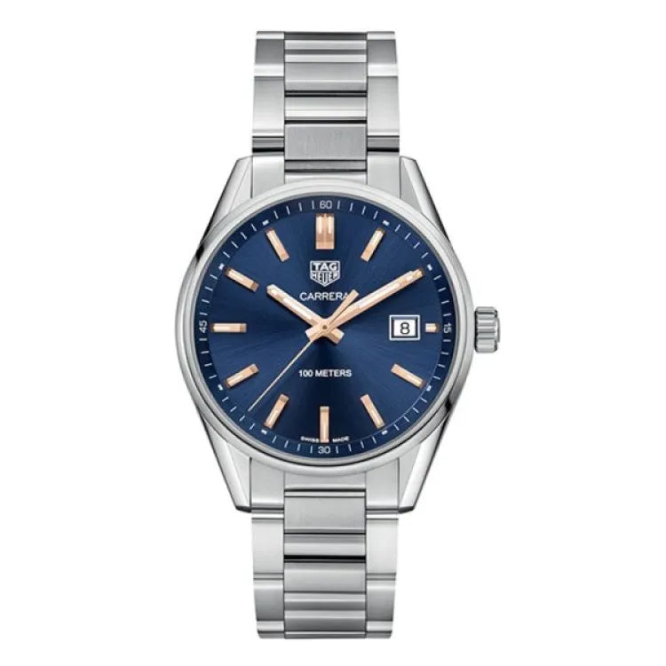 Shop Authentic Tag Heuer Carrera Blue Dial Watch for Women - WAR1112.BA0601 - Luxxuri