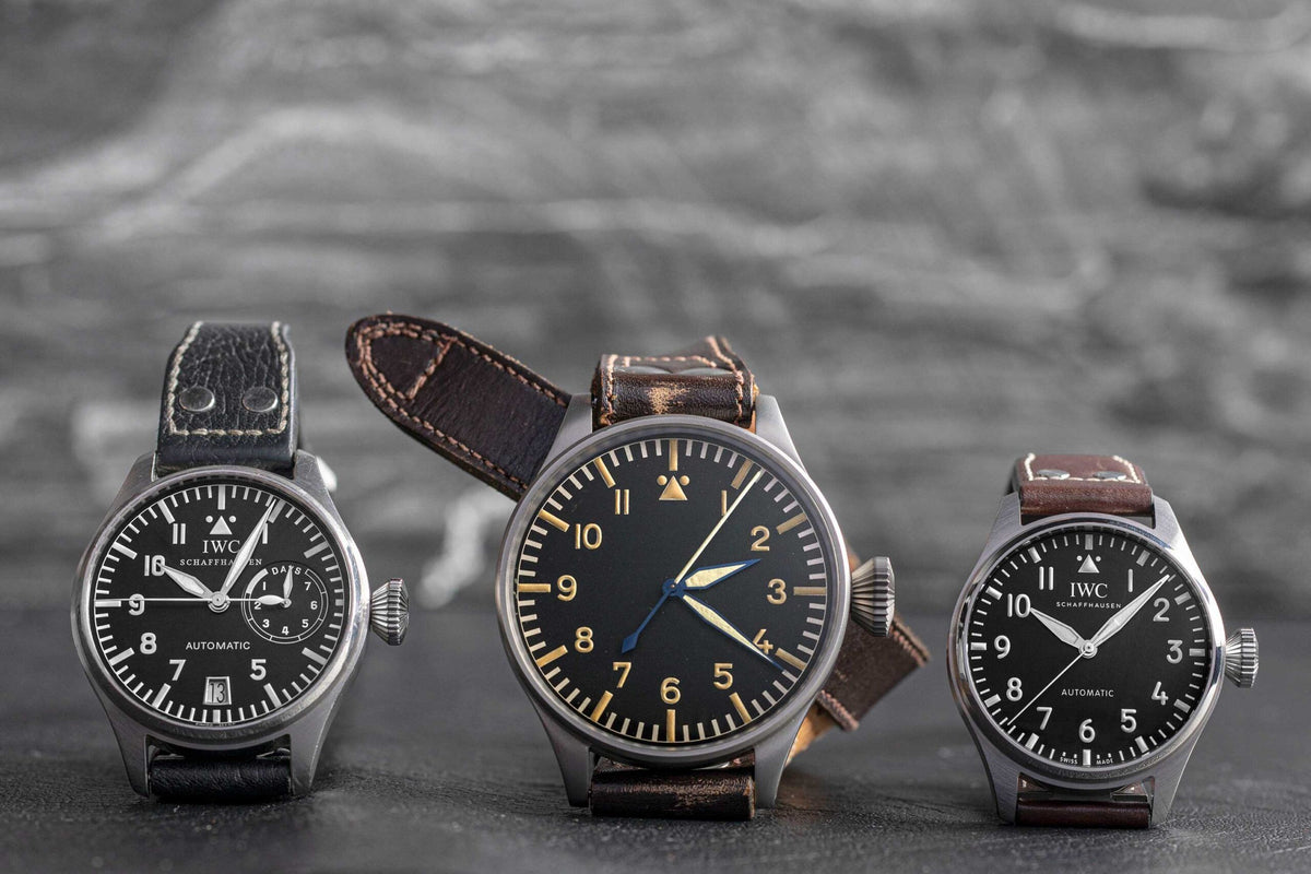 Shop Authentic IWC Pilots Watch Mark XVII Edition Le Petit Prince Blue Dial Brown Leather Strap Watch for Men - IW326506 - Luxxuri