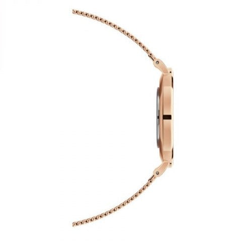 Shop Authentic Daniel Wellington Petite Rose Gold Dial Rose Gold Mesh Bracelet Watch For Women - DW00100471 - Luxxuri