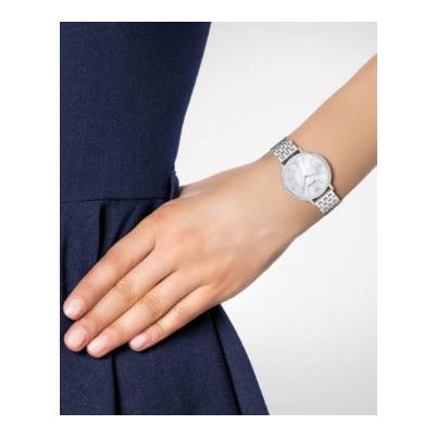 Shop Authentic Emporio Armani Kappa Mother of Pearl Dial Silver Steel Watch For Women - AR2507 - Luxxuri