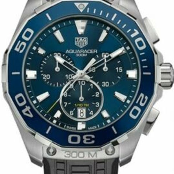 Shop Authentic Tag Heuer Aquaracer Blue Dial Watch for Men - CAY111B.FT6041 - Luxxuri