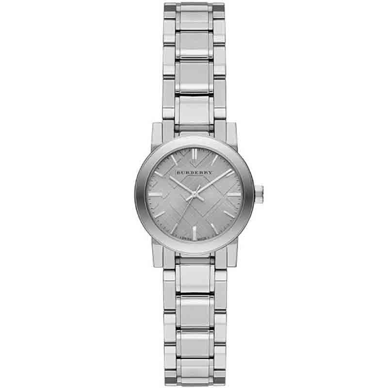 Shop Authentic Burberry The City Silver Diamonds Dial Silver Steel Strap Watch for Women - BU9230 - Luxxuri