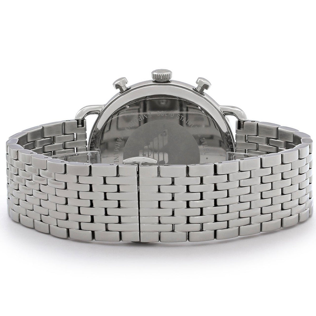 Shop Authentic Emporio Armani Aviator Chronograph Blue Dial Silver Steel Strap Watch For Men - AR11238 - Luxxuri