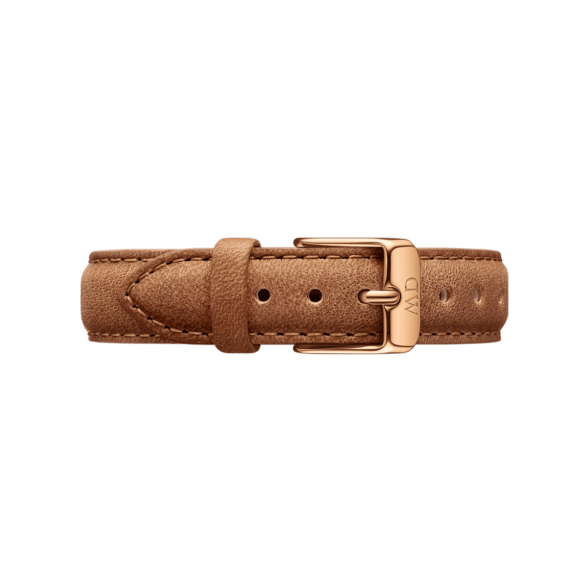 Shop Authentic Daniel Wellington Petite Durham White Dial Brown Leather Strap Watch For Women - DW00100172 - Luxxuri