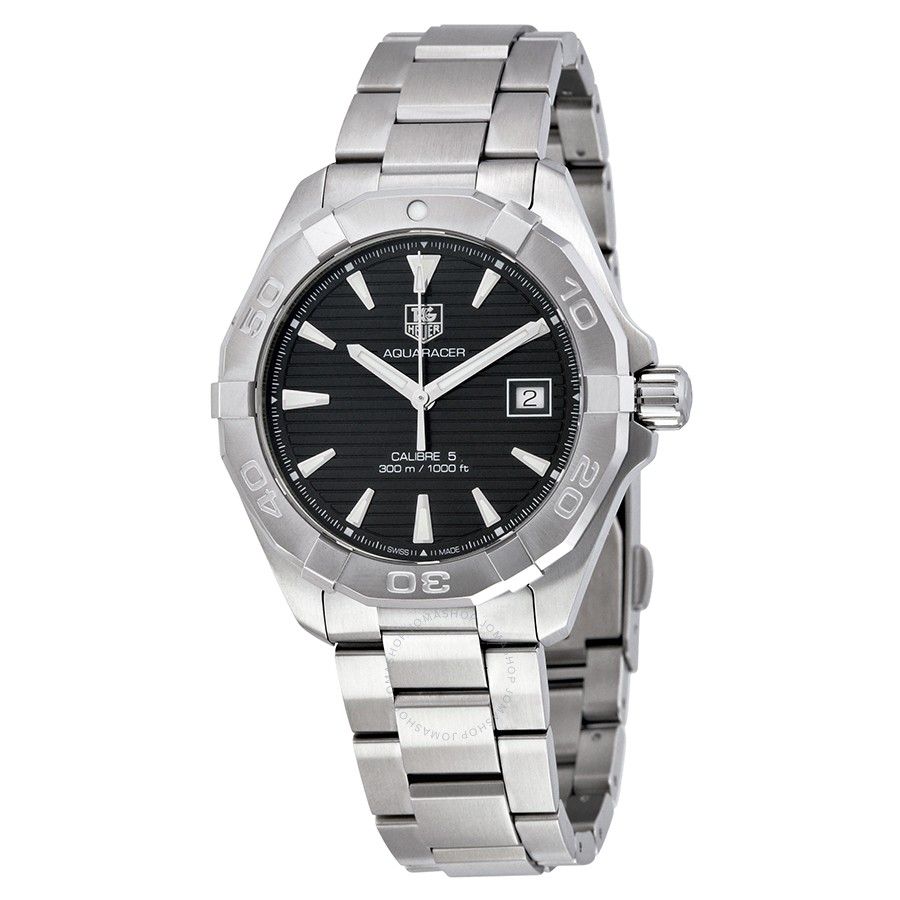 Shop Authentic Tag Heuer Aquaracer Black Dial Watch for Men - WAY2110.BA0928 - Luxxuri