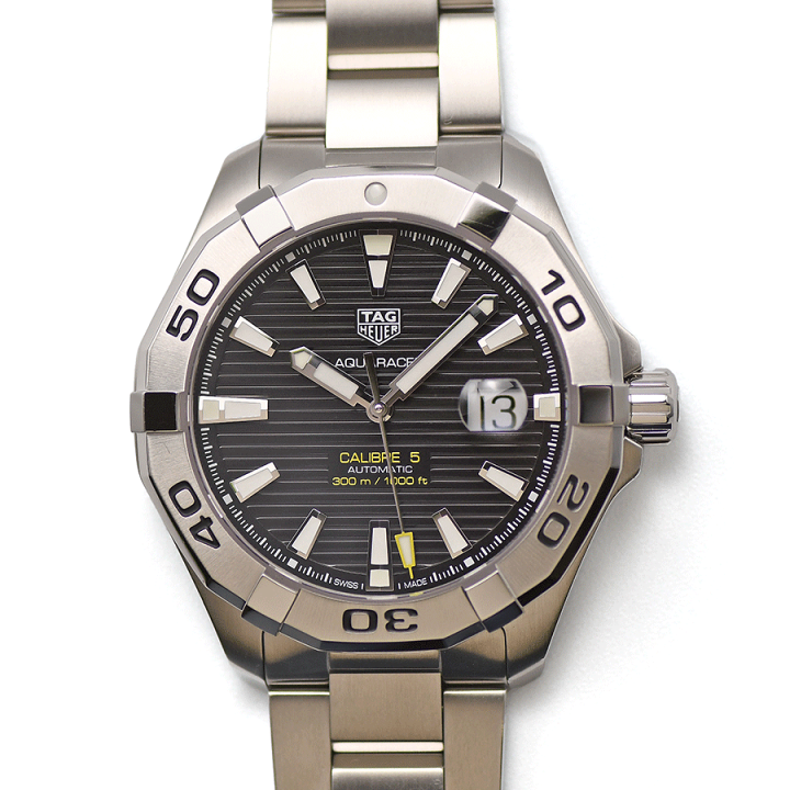 Shop Authentic Tag Heuer Aquaracer Black Dial Watch for Men - WAY2010.BA0927 - Luxxuri