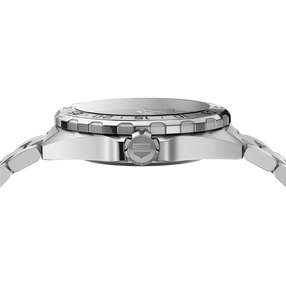 Shop Authentic Tag Heuer Formula 1 Stainless Steel 41mm Black Dial Silver Steel Strap Watch for Men - WAZ1112.BA0875 - Luxxuri