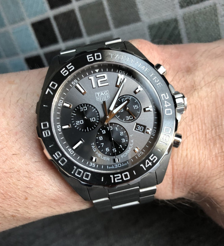 Shop Authentic Tag Heuer Formula 1 Anthracite Dial Watch for Men - CAZ1011.BA0842 - Luxxuri