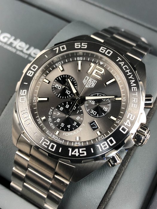 Shop Authentic Tag Heuer Formula 1 Anthracite Dial Watch for Men - CAZ1011.BA0842 - Luxxuri