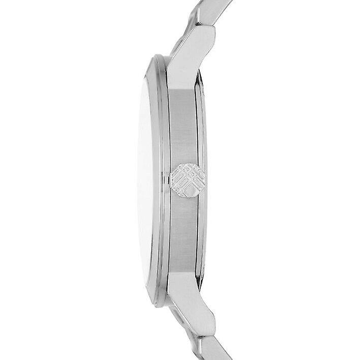 Shop Authentic Burberry The City Silver Dial Brown Leather Strap Watch for Women - BU9136 - Luxxuri