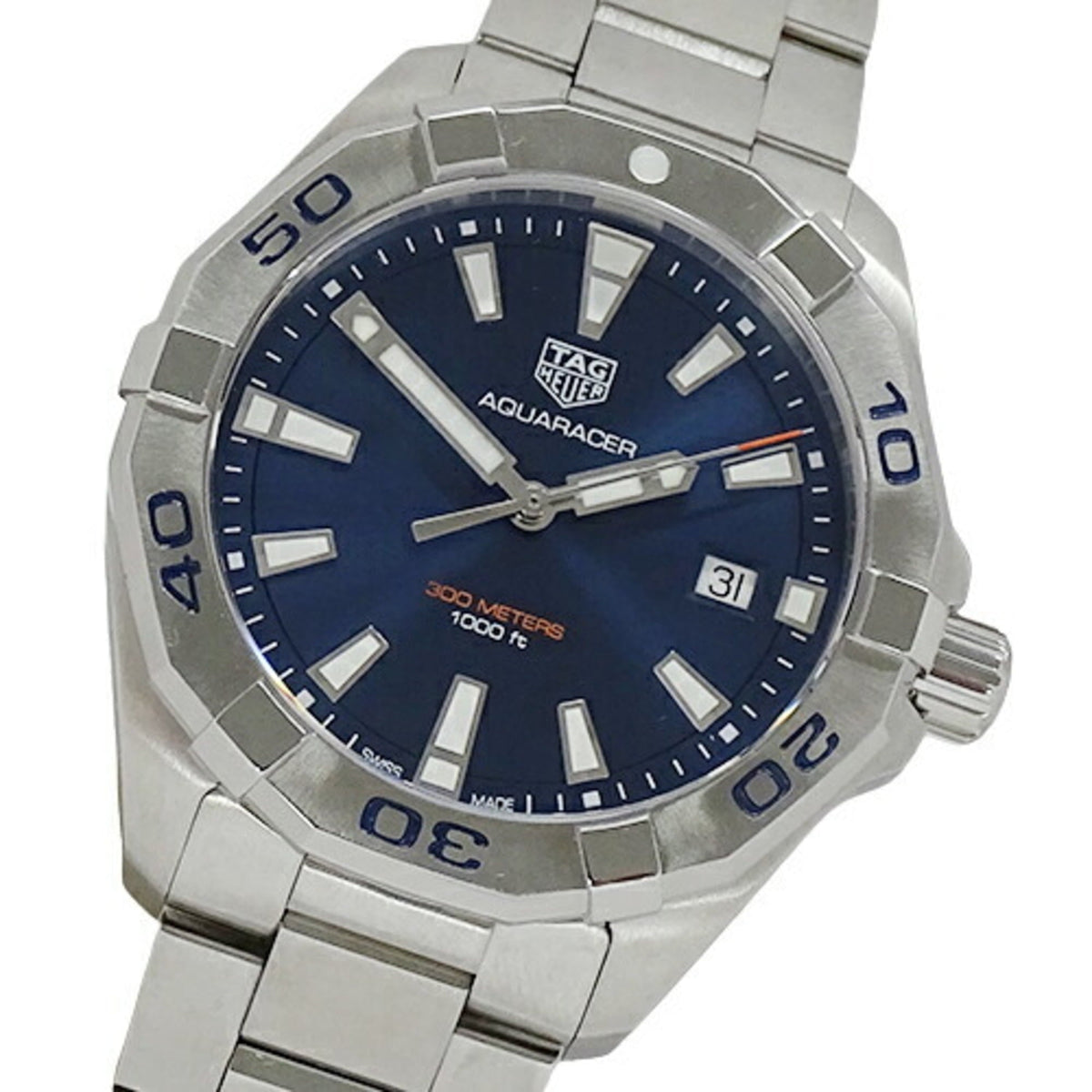 Shop Authentic Tag Heuer Aquaracer Blue Dial Watch for Men - WBD1112.BA0928 - Luxxuri