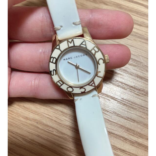 Shop Authentic Marc Jacobs Blade White Dial White Leather Strap Watch for Women - MBM1098 - Luxxuri