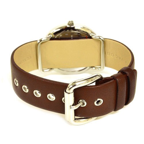 Shop Authentic Marc Jacobs Amy Brown Dial Brown Leather Strap Watch for Women - MBM1139 - Luxxuri
