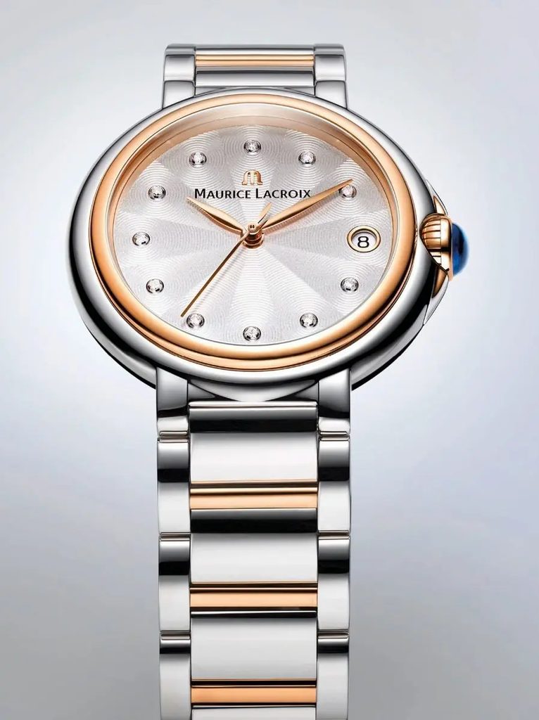 Shop Authentic Maurice Lacroix Fiaba Mother of Pearl Dial Two Tone Steel Strap Watch for Women - FA1007-PVP13-170-1 - Luxxuri