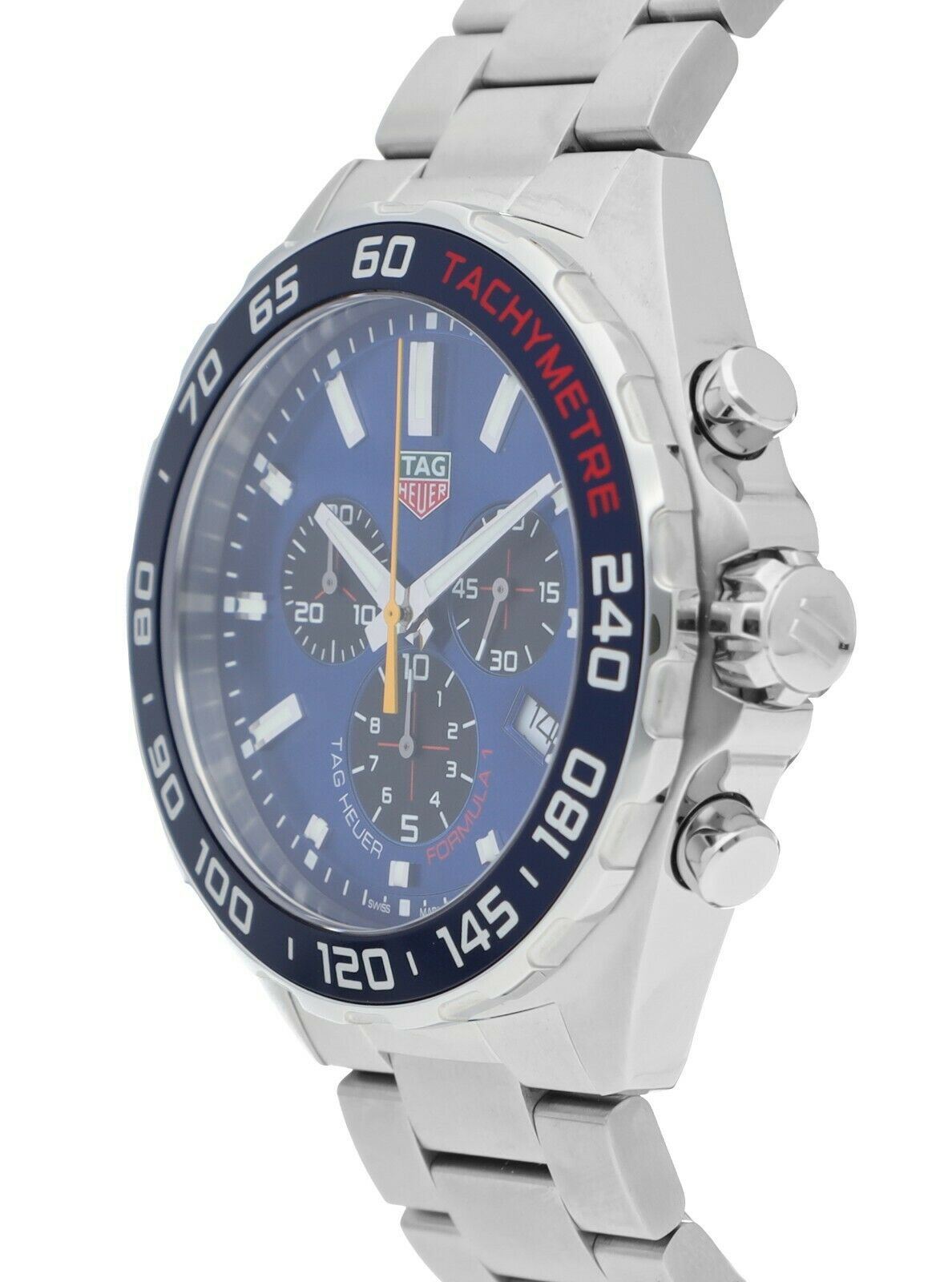 Shop Authentic Tag Heuer Formula 1 Aston Martin Red Bull Racing Blue Dial Silver Steel Strap Watch for Men - CAZ101AB.BA0842 - Luxxuri