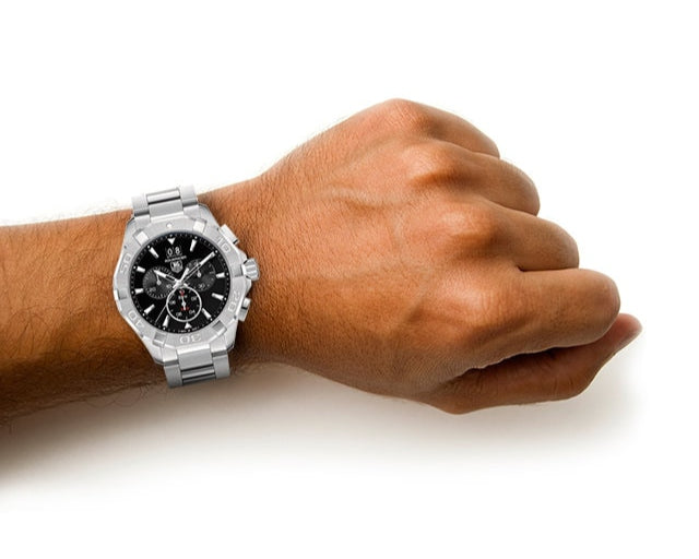 Shop Authentic Tag Heuer Aquaracer Black Dial Watch for Men - CAY1110.BA0927 - Luxxuri