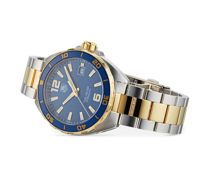 Shop Authentic Tag Heuer Formula Blue Dial Watch for Men - WAZ1120.BB0879 - Luxxuri