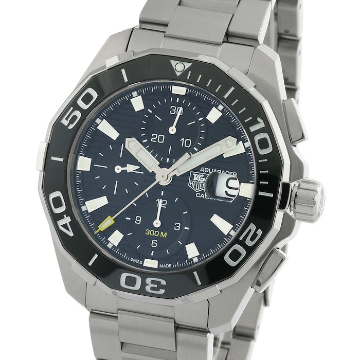 Shop Authentic Tag Heuer Aquaracer Black Dial Watch for Men - CAY211A.BA0927 - Luxxuri