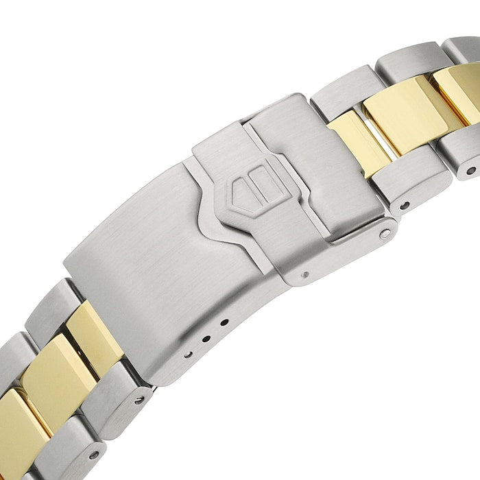 Shop Authentic Tag Heuer Formula 1 Quartz Black Dial Two Tone Steel Strap Watch for Men - WAZ1121.BB0879 - Luxxuri