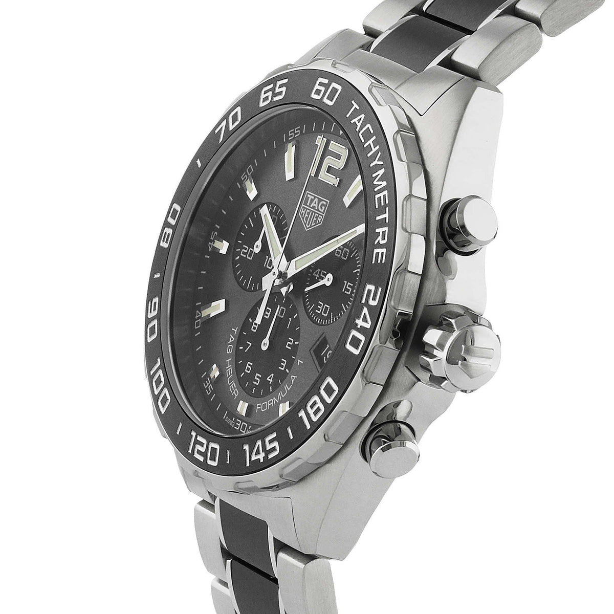 Shop Authentic Tag Heuer Formula 1 Anthracite Dial Two Tone Steel Strap Watch For Men - CAZ1011.BA0843 - Luxxuri
