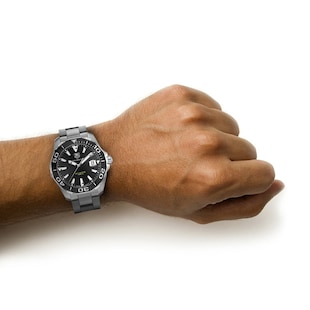 Shop Authentic Tag Heuer Aquaracer Black Dial Watch for Men - WAY111A.BA0928 - Luxxuri