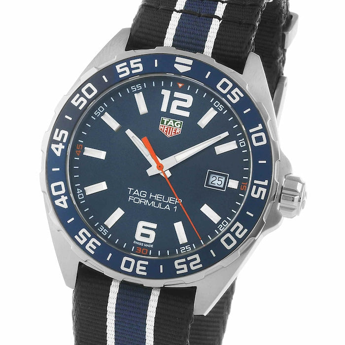 Shop Authentic Tag Heuer Formula 1 Blue Dial Watch for Men - WAZ1010.FC8197 - Luxxuri