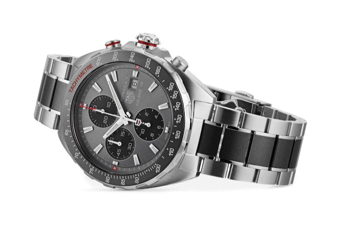 Shop Authentic Tag Heuer Formula 1 Automatic Chronograph Grey Dial Two Tone Strap Watch for Men - CAZ2012.BA0970 - Luxxuri