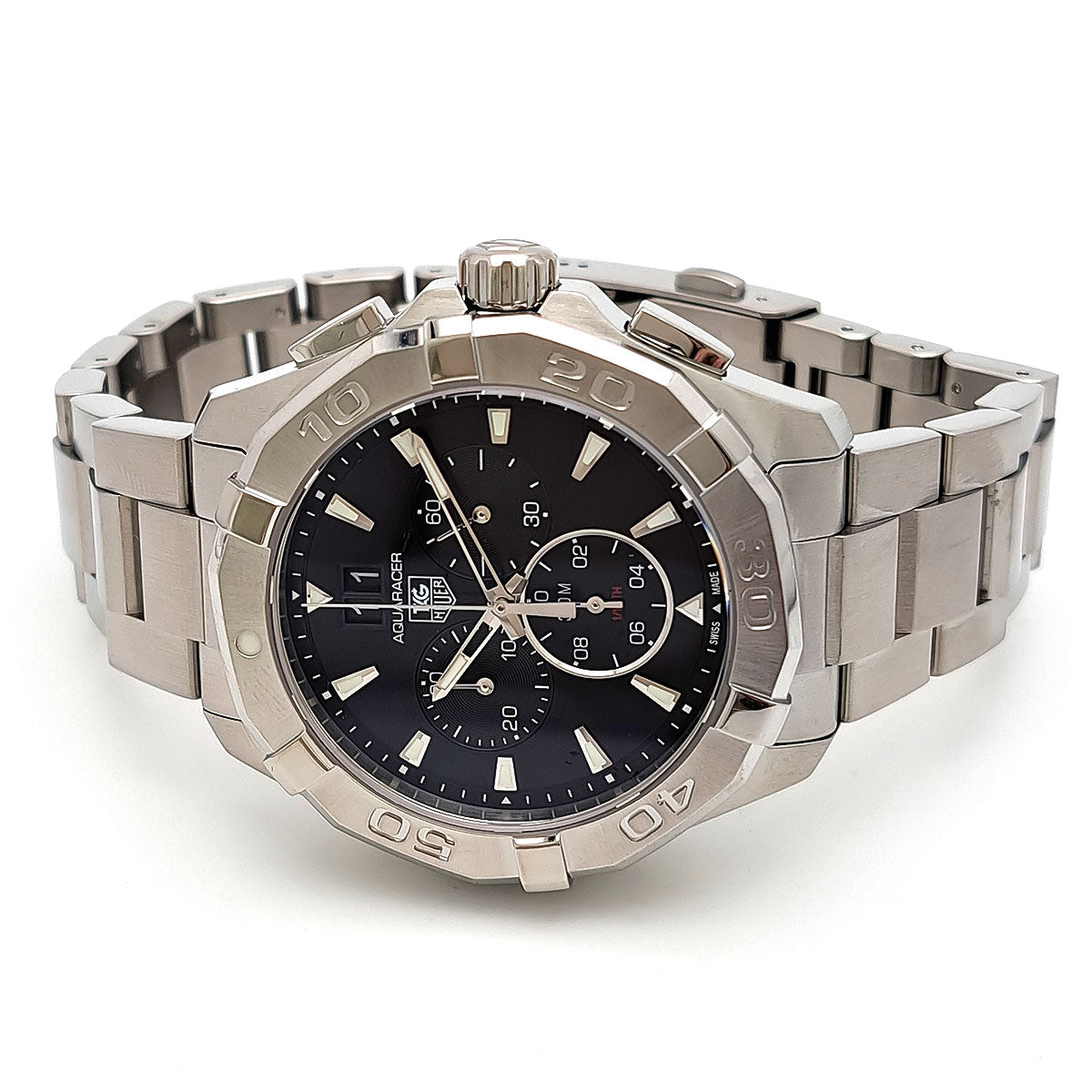 Shop Authentic Tag Heuer Aquaracer Black Dial Watch for Men - CAY1110.BA0927 - Luxxuri