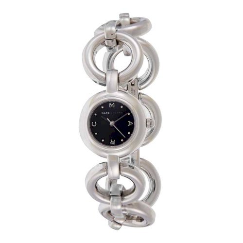 Shop Authentic Marc Jacobs Amy Black Dial Silver Steel Strap Watch for Women - MBM3004 - Luxxuri