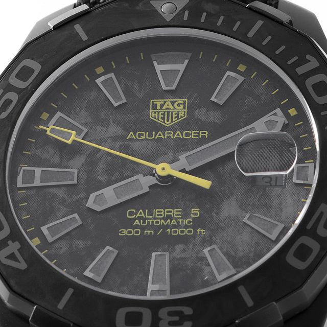 Shop Authentic Tag Heuer Aquaracer Carbon Dial Watch for Men - WBD218B.FC6446 - Luxxuri