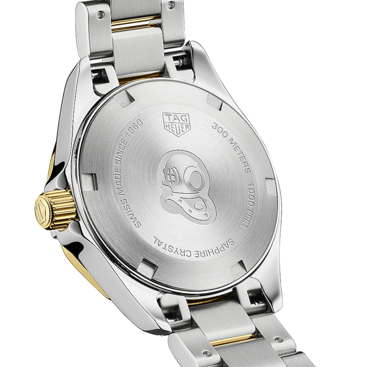 Shop Authentic Tag Heuer Aquaracer Mother of Pearl Dial Two Tone Steel Strap Watch for Men - WBD1420.BB0321 - Luxxuri