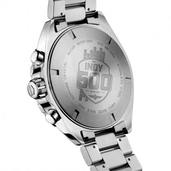 Shop Authentic Tag Heuer Formula 1 Indy 500 Special Edition Black Dial Silver Steel Strap Watch for Men - CAZ101V.BA0842 - Luxxuri