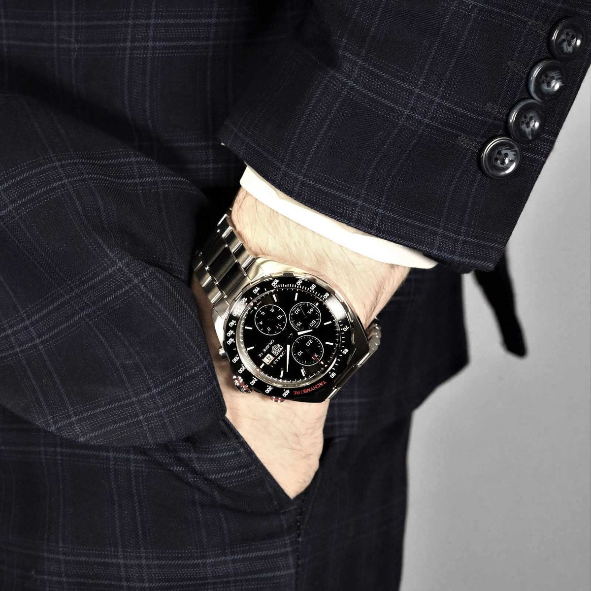 Shop Authentic Tag Heuer Formula 1 Automatic Chronograph Grey Dial Two Tone Strap Watch for Men - CAZ2012.BA0970 - Luxxuri