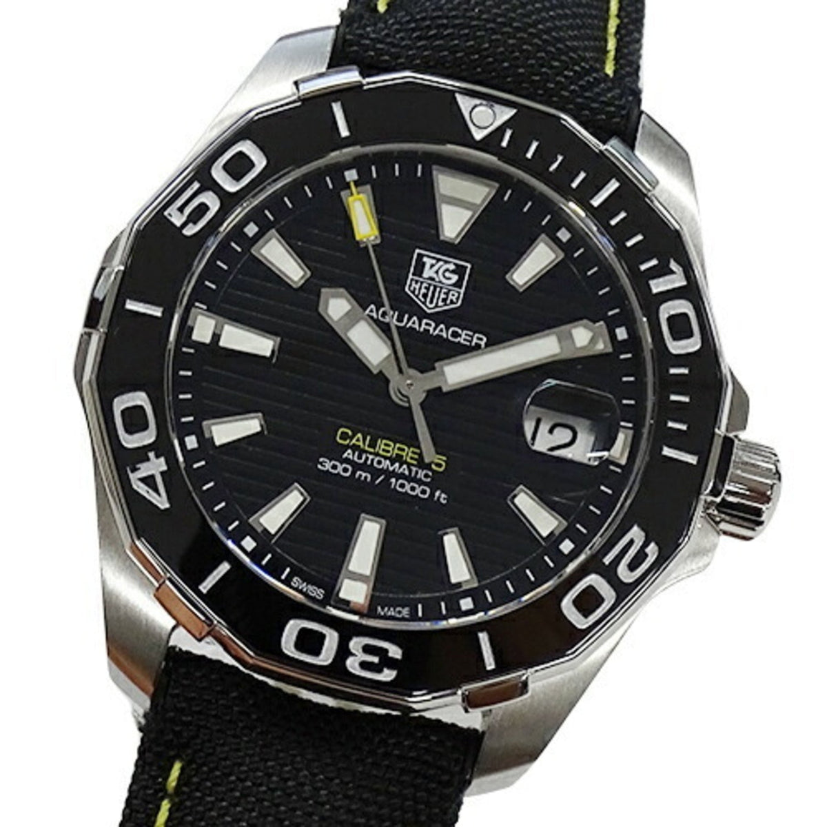 Shop Authentic Tag Heuer Aquaracer Black Dial Watch for Men - WAY211A.FC6362 - Luxxuri