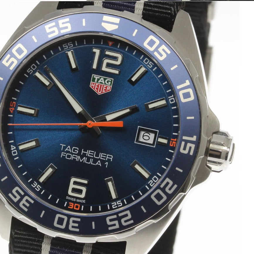 Shop Authentic Tag Heuer Formula 1 Blue Dial Watch for Men - WAZ1010.FC8197 - Luxxuri