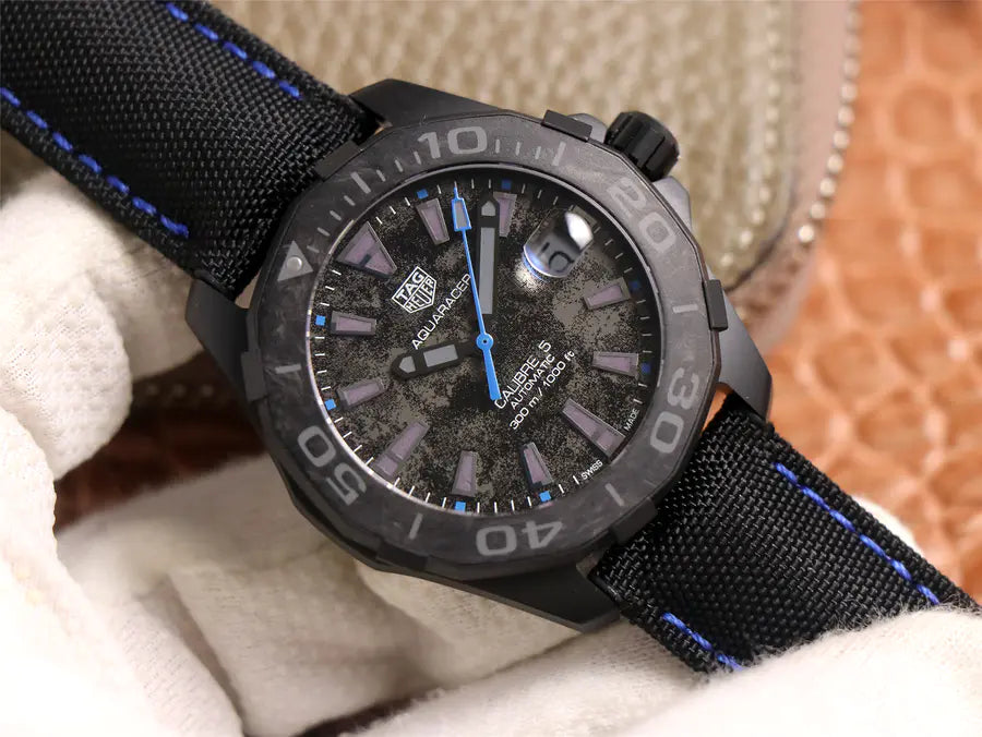 Shop Authentic Tag Heuer Aquaracer Carbon Dial Watch for Men - WBD218C.FC6447 - Luxxuri