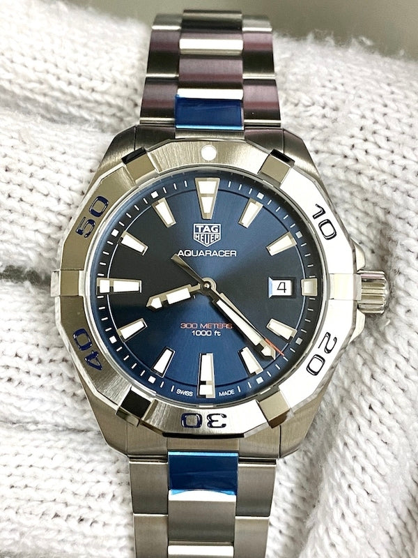 Shop Authentic Tag Heuer Aquaracer Blue Dial Watch for Men - WBD1112.BA0928 - Luxxuri