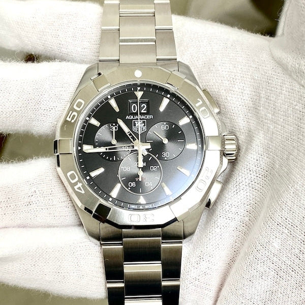 Shop Authentic Tag Heuer Aquaracer Black Dial Watch for Men - CAY1110.BA0927 - Luxxuri
