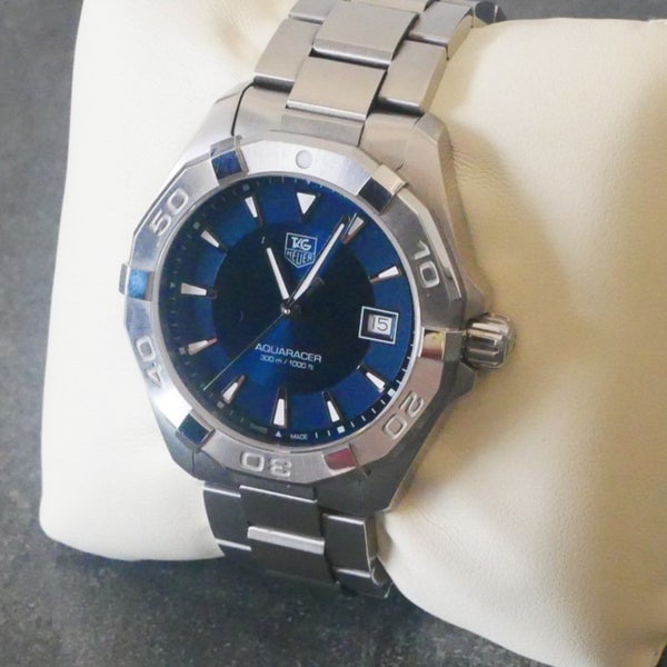 Shop Authentic Tag Heuer Aquaracer Blue Dial Watch for Men - WAY1112.BA0928 - Luxxuri