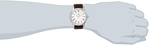 Shop Authentic Tissot T Classic Dream White Dial Brown Leather Strap Watch for Men - T033.410.16.013.01 - Luxxuri