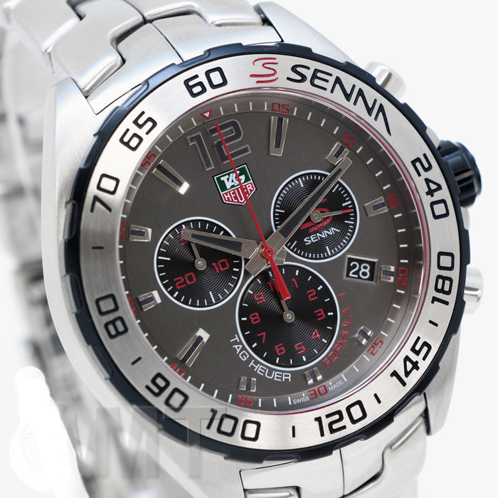 Shop Authentic Tag Heuer Formula 1 Special Edition Chronograph Grey Dial Silver Steel Strap Watch for Men - CAZ1012.BA0883 - Luxxuri
