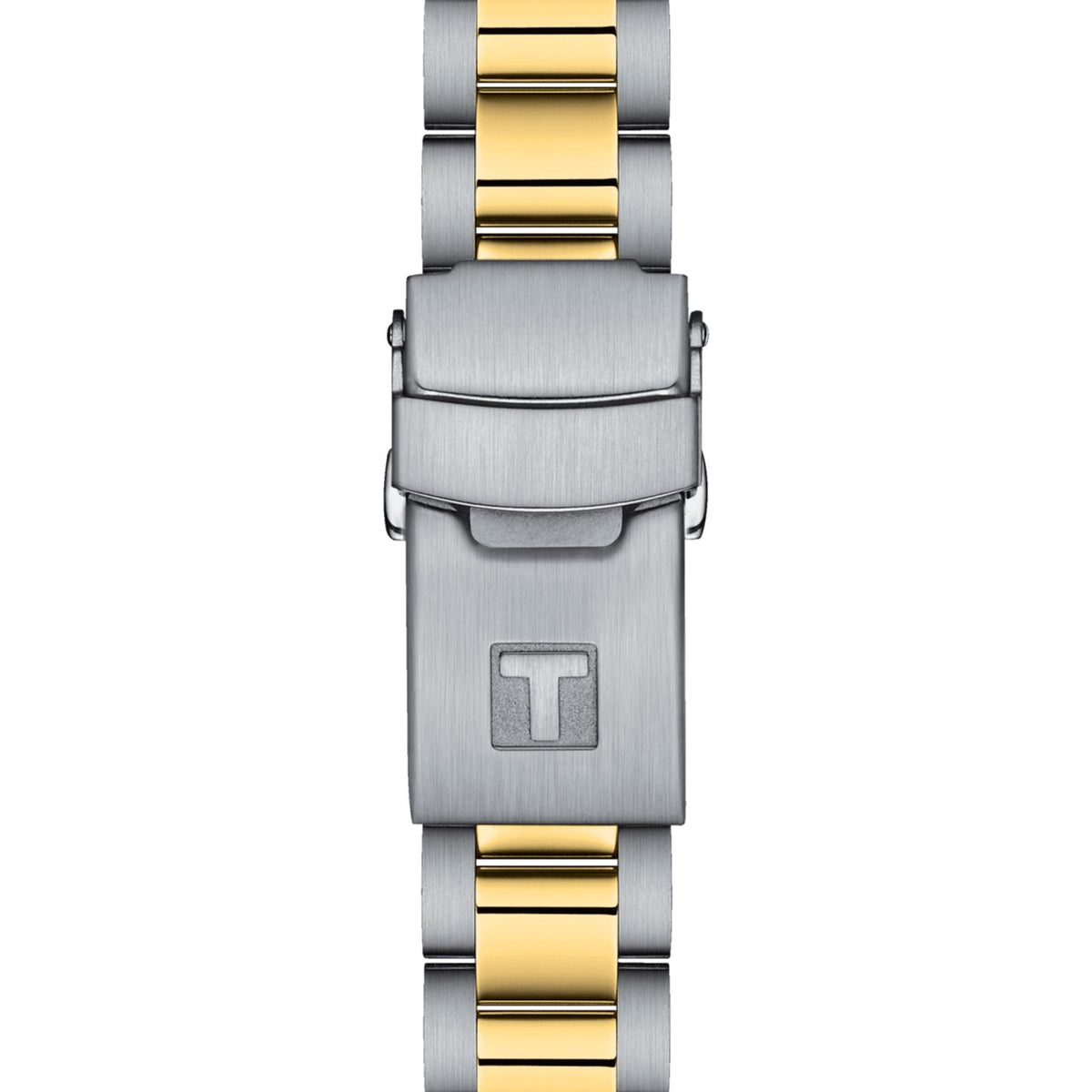 Tissot Seastar 1000 Black Dial Two Tone Steel Strap Watch for Women - T120.210.22.051.00