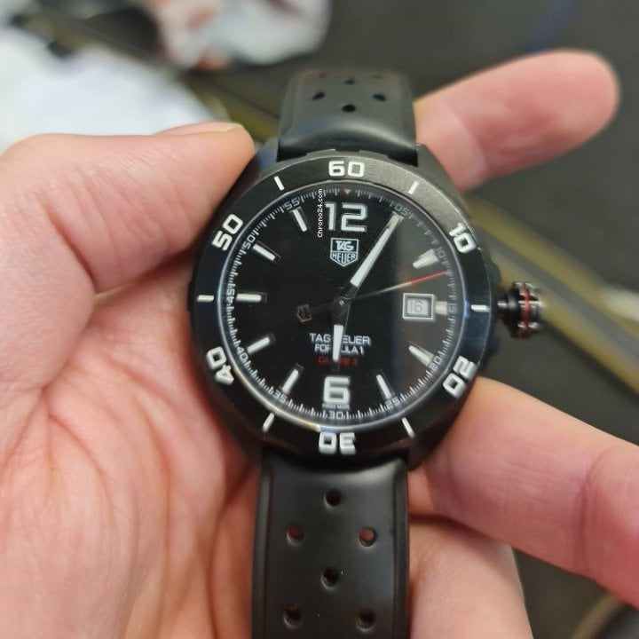 Shop Authentic Tag Heuer Formula 1 Black Dial Strap Watch for Men - WAZ2115.FT8023 - Luxxuri