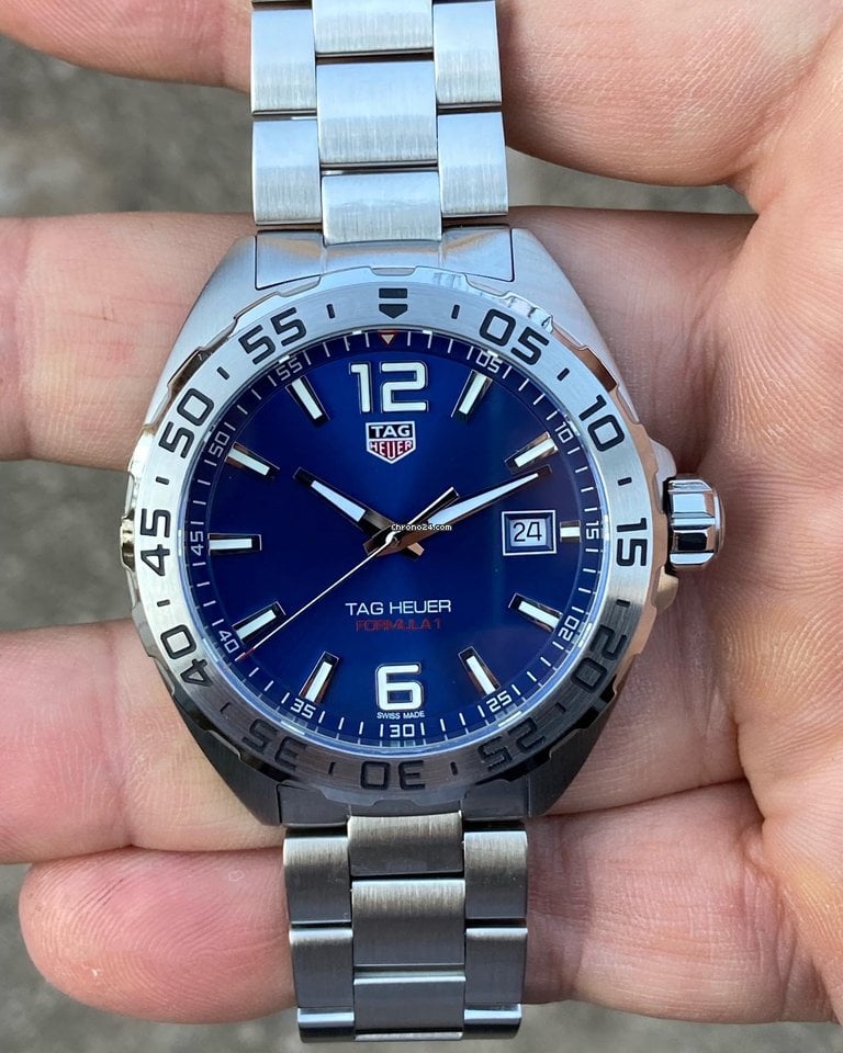 Shop Authentic Tag Heuer Formula 1 Blue Dial Watch for Men - WAZ1118.BA0875 - Luxxuri