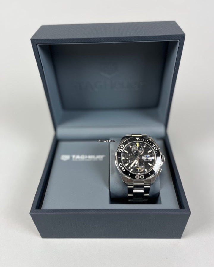 Shop Authentic Tag Heuer Aquaracer Black Dial Watch for Men - CAY211A.BA0927 - Luxxuri