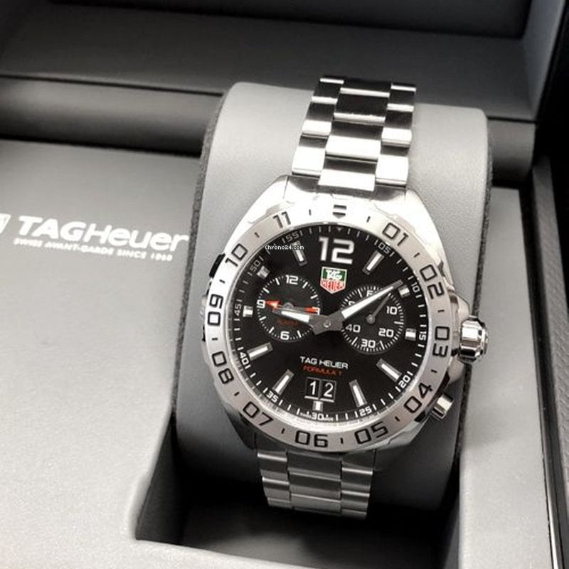 Shop Authentic Tag Heuer Formula 1 Black Dial Watch for Men - WAZ111A.BA0875 - Luxxuri