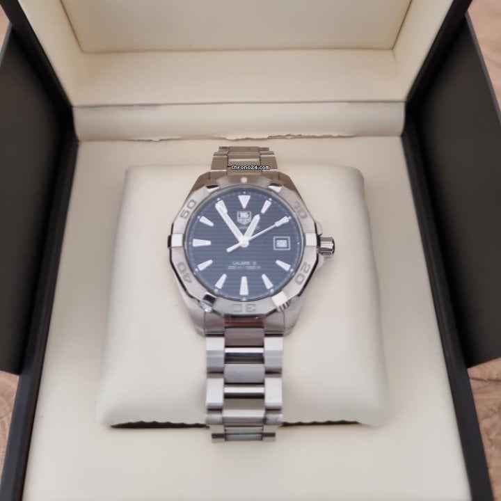 Shop Authentic Tag Heuer Aquaracer Black Dial Watch for Men - WAY2110.BA0928 - Luxxuri