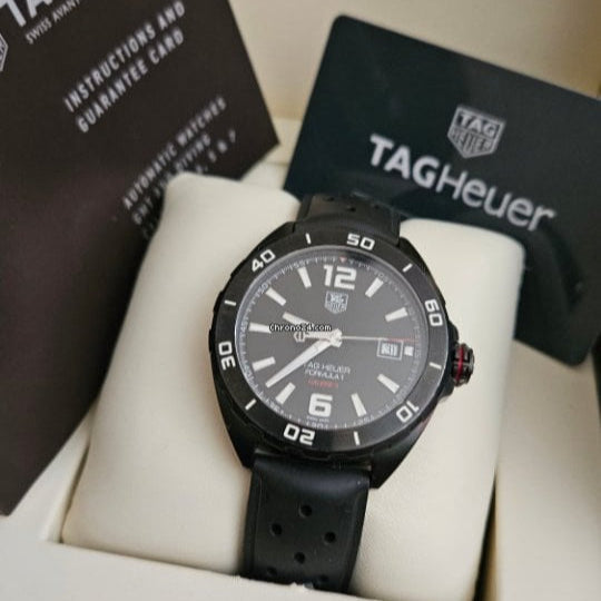 Shop Authentic Tag Heuer Formula 1 Black Dial Strap Watch for Men - WAZ2115.FT8023 - Luxxuri
