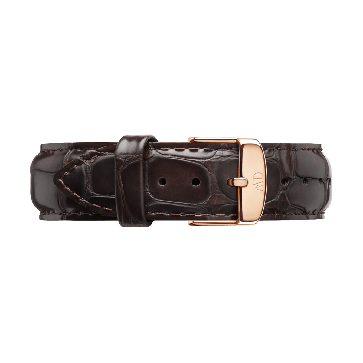 Shop Authentic Daniel Wellington Classic York White Dial Brown Leather Strap Watch For Women - DW00100038 - Luxxuri