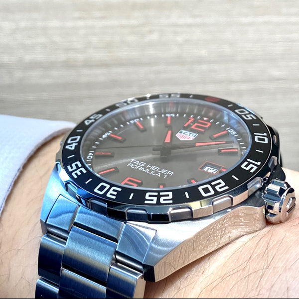 Shop Authentic Tag Heuer Formula 1 Anthracite Dial Watch for Men - WAZ1018.BA0842 - Luxxuri